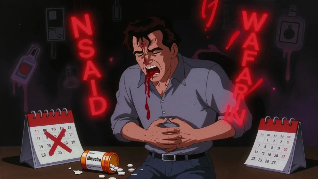 Blood Thinners and NSAIDs: Why This Combination Can Cause Life-Threatening Bleeding