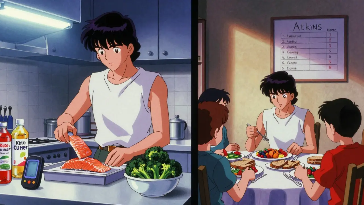 Low-Carb Diets: Ketogenic vs. Atkins for Weight Loss